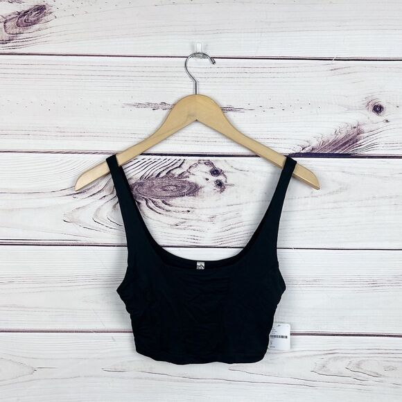 Free People NWT Be Cool Bralette Black Brami Sz Small - Picture 3 of 7
